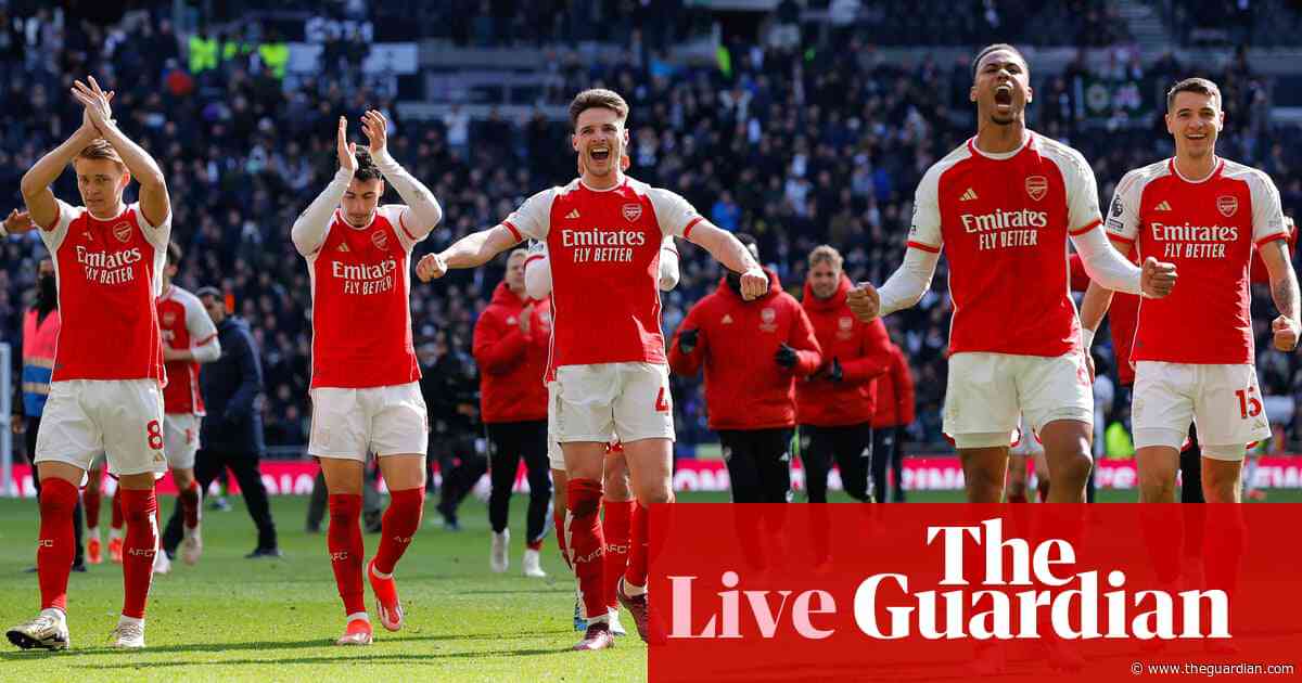 Tottenham 2-3 Arsenal: Premier League – as it happened