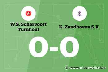 White Star en Zandhoven blijven steken op 0-0