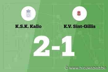 Ondanks achterstand bij rust wint KSK Kallo van KV Sint-Gillis-Dendermonde