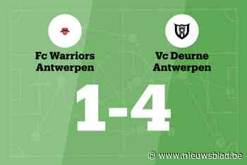 VC Deurne Antwerpen wint sensationeel duel met Warriors