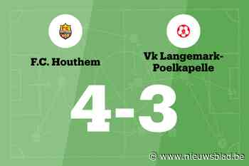 Debacker scoort twee keer voor F.C. Houthem in wedstrijd tegen VK Langemark-Poelkapelle