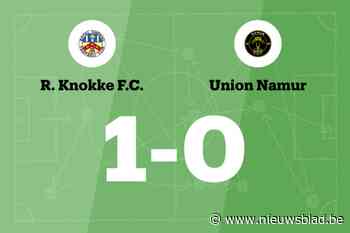 FC Knokke beslist duel met Union Namur na rust