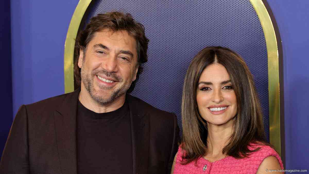 Penélope Cruz lets her hair down in very rare glimpse of date night with Javier Bardem for 50th birthday