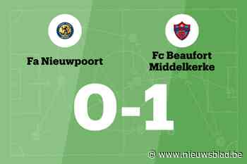 Vande Veire is goud waard voor FC Beaufort Middelkerke tegen FA Nieuwpoort