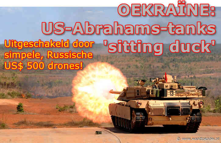 Russische $500 drones vernietigen $10 miljoen-tanks..!!