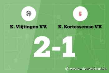 Lastige wedstrijd eindigt in winst voor Vlijtingen VV tegen Kortessemse VV