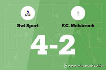 RWL Sport wint sensationeel duel met FC Melsbroek