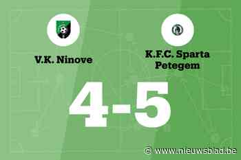 Sparta Petegem wint uit van KVK Ninove
