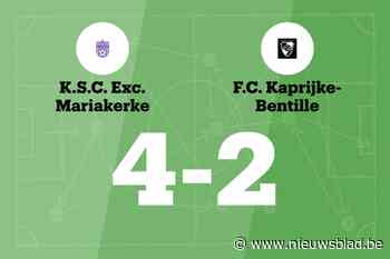 Ondanks achterstand bij rust wint Excelsior Mariakerke van FC Kaprijke-Bentille