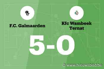 FC Galmaarden verplettert KFC Wambeek Ternat B