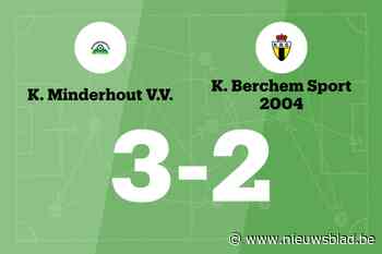 Minderhout wint thuis van Berchem Sport B, mede dankzij twee treffers Janssens
