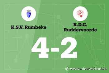 Devos maakt twee goals voor SV Rumbeke in wedstrijd tegen Daring Ruddervoorde
