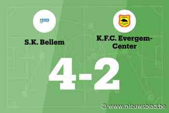 Lievens scoort twee keer voor SK Bellem in wedstrijd tegen KFC Evergem Center