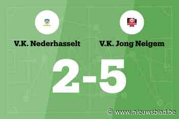 Hemerijckx scoort vier keer voor VK Jong Neigem dat wint van VK Nederhasselt B