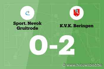KVK Beringen wint dankzij twee doelpunten Regales