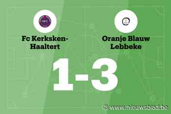Overduidelijke zege voor OB Lebbeke tegen FC Kerksken-Haaltert