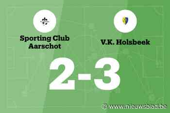 VK Holsbeek wint sensationeel duel met SC Aarschot