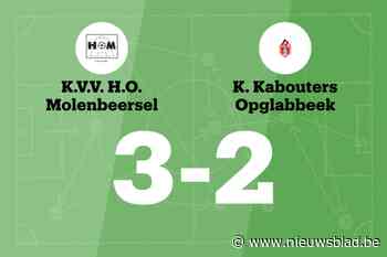 Ondanks achterstand bij rust wint HO Molenbeersel van Kabouters Opglabbeek B