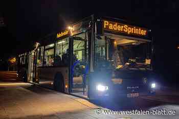 Paderborner Nachtbusse auch vor den Mai-Feiertagen unterwegs