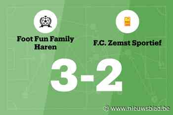 FFF Brussels wint met één goal verschil van FC Zemst Sportief