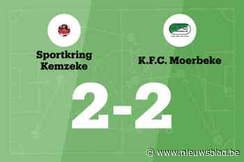 SK Kemzeke speelt gelijk in thuiswedstrijd tegen KFC Moerbeke