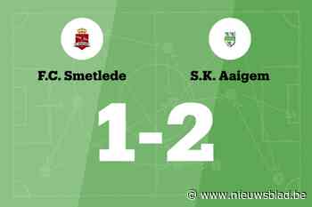 Lastige wedstrijd eindigt in overwinning voor SK Aaigem tegen FC Smetlede