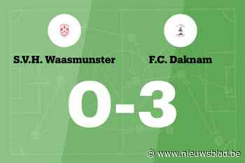 FC Daknam wint bij SVH Waasmunster
