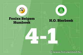 Olbrechts maakt er drie voor Fenixx Beigem Humbeek in wedstrijd tegen HO Bierbeek