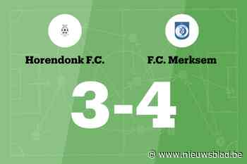 FC Merksem wint uit van Horendonk, mede dankzij twee treffers Rötgers