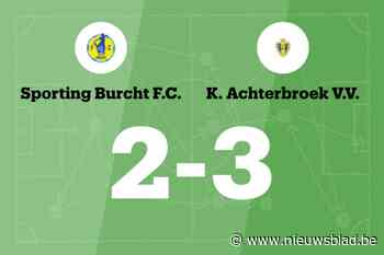 Anthonissen scoort twee keer voor Achterbroek in wedstrijd tegen Burcht