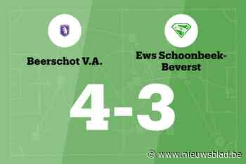 Beerschot U23 wint sensationeel duel met EWS Schoonbeek-Beverst