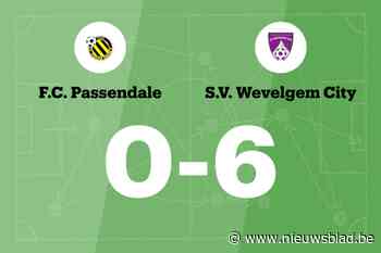 SV Wevelgem City B vermorzelt FC Passendale