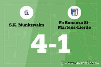 Dominant SK Munkzwalm B te sterk voor FC Bonanza