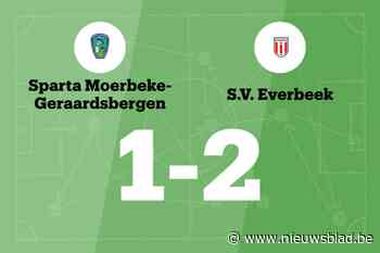 SV Everbeek wint uit van Sparta Moerbeke-Geraadsbergen