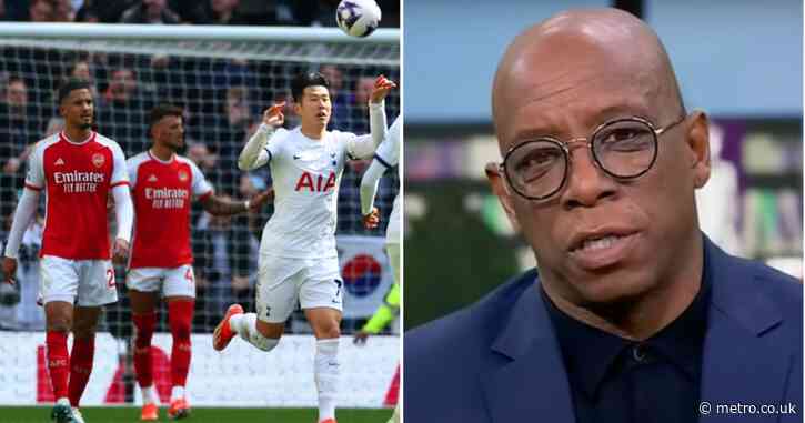 Ian Wright criticises Arsenal duo for ‘rash’ moments which let Tottenham back into north London derby