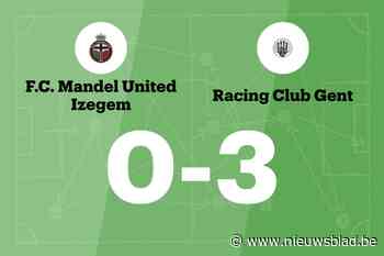 Mandel United dieper in de problemen na verlies tegen RC Gent