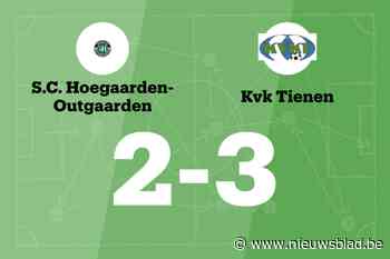 KVK Tienen B wint uit van SC Out-Hoegaarden B, mede dankzij twee treffers Goossens