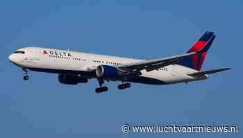 Boeing 767 van Delta verliest noodglijbaan en maakt voorzorgslanding
