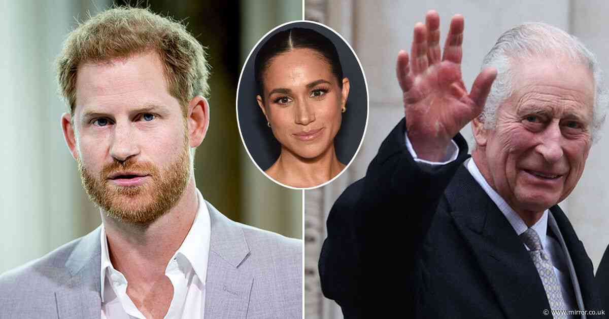 Reason King Charles has 'left door open' to 'reconcile' with Harry but door is closed to Meghan