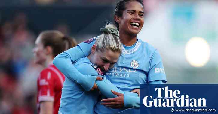Manchester City power on at the top of WSL but Bristol City are relegated