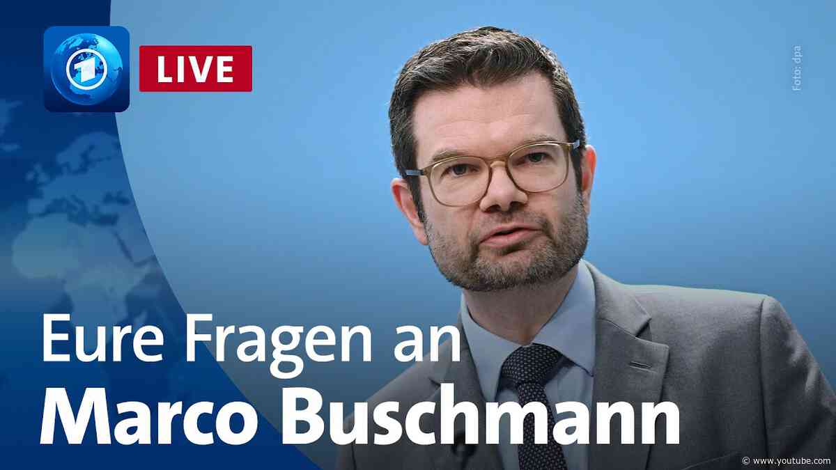 Eure Fragen an Justizminister Buschmann | Bericht aus Berlin Extra