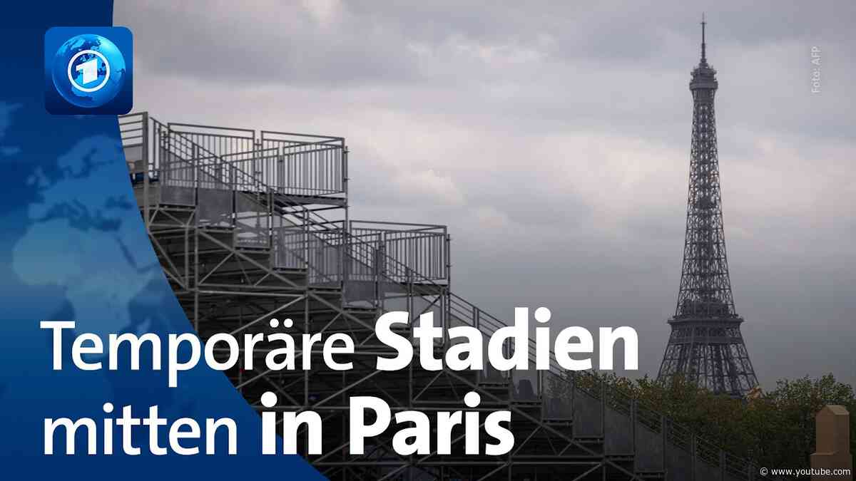So bereitet sich Paris auf die Olympischen Spiele vor