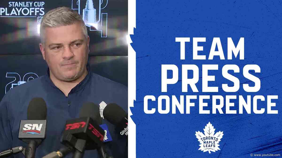 Maple Leafs Media Availability Playoff Practice | April 28, 2024