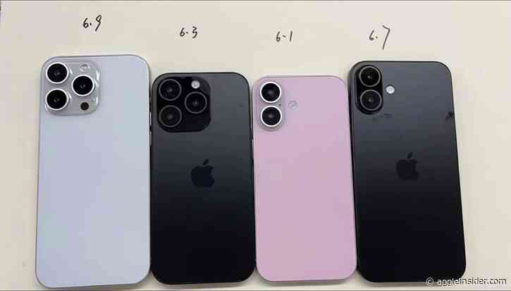 New iPhone 16 leak blows the cover off of screen sizes & camera bump