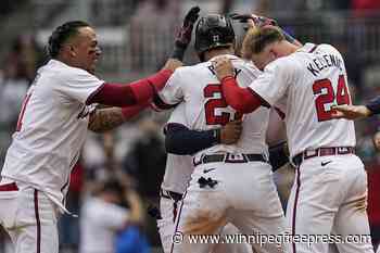 Braves win in extra innings 4-3 to take series over Guardians