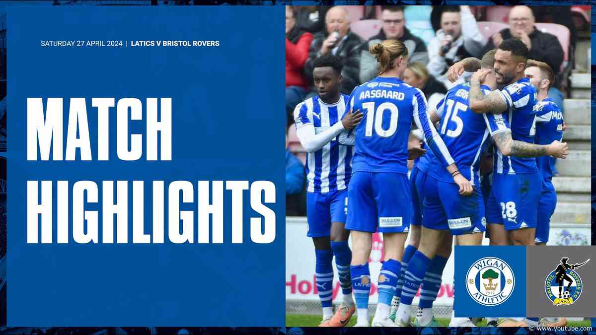 Match Highlights | Latics 2 Bristol Rovers 0