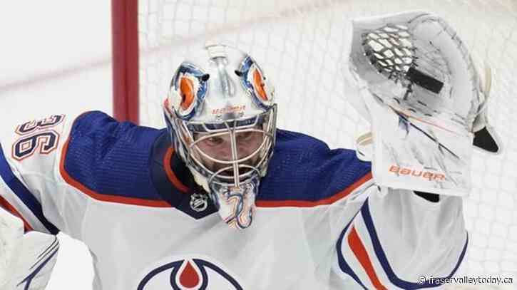 Oilers recall Jack Campbell, Philip Broberg from AHL affiliate Bakersfield