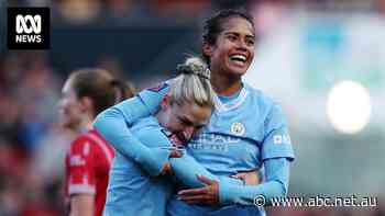 Mary Fowler's hit and hope approach pays off with two goals as Man City extends Super League lead