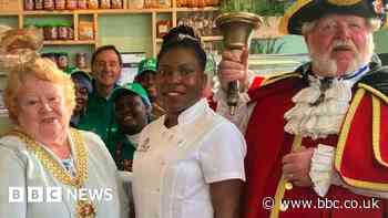 Woman fulfils 18-year dream as Nigerian cafe opens