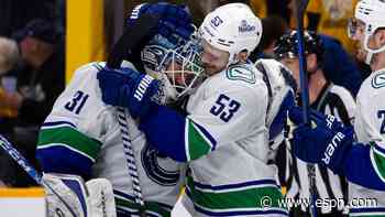 3-1 Canucks earn 3rd win with 3rd different goalie